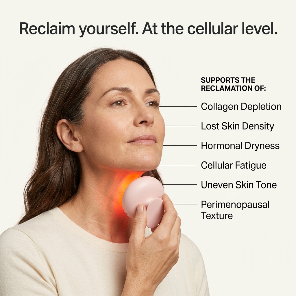 MENOLAE RESTORE® Dual-Wavelength Red Light Therapy For Perimenopausal Skin