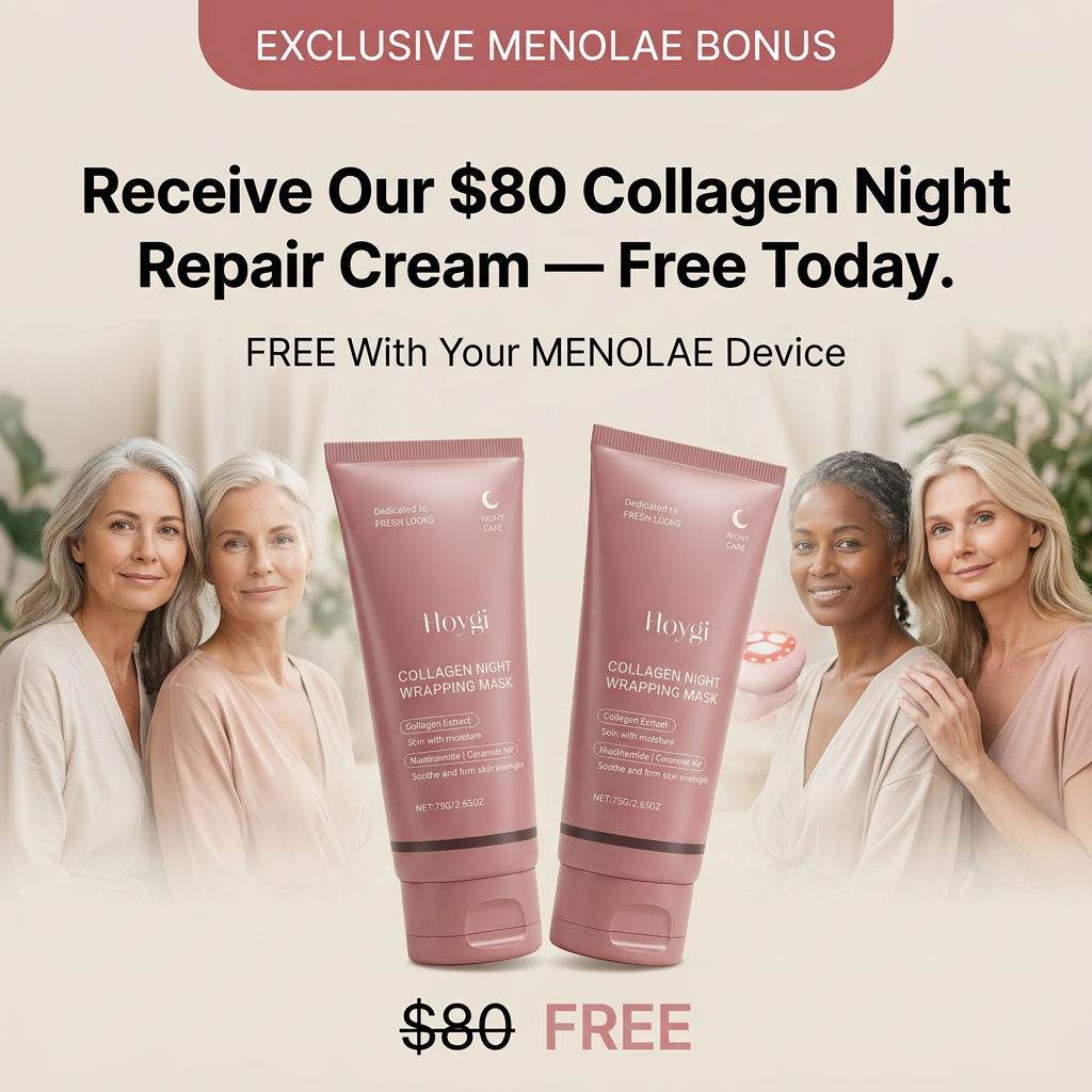 MENOLAE RESTORE® Dual-Wavelength Red Light Therapy For Perimenopausal Skin